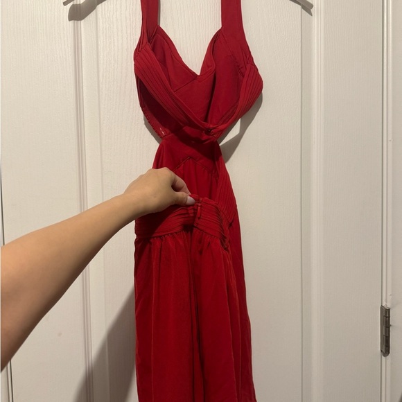 Bcbg red dress cut out open back - Picture 5 of 6